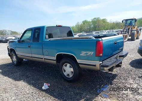 1998 Chevrolet K1500 Fleetside из США, поврежденный, VIN 2GCEK19R0W1262508